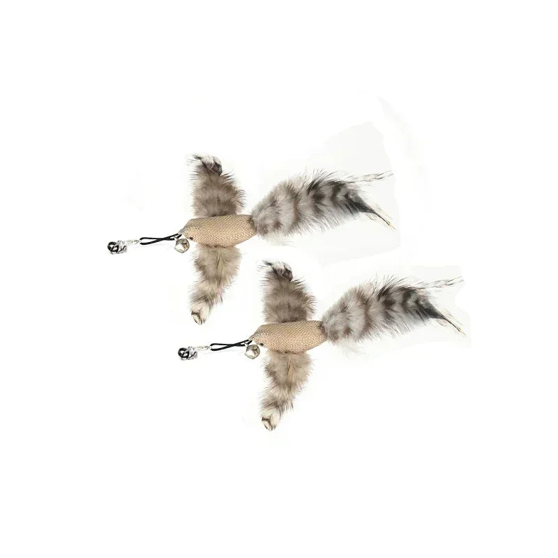 Interactive Peacock Cat Toy