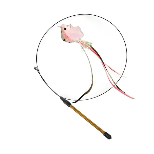 Interactive Peacock Cat Toy