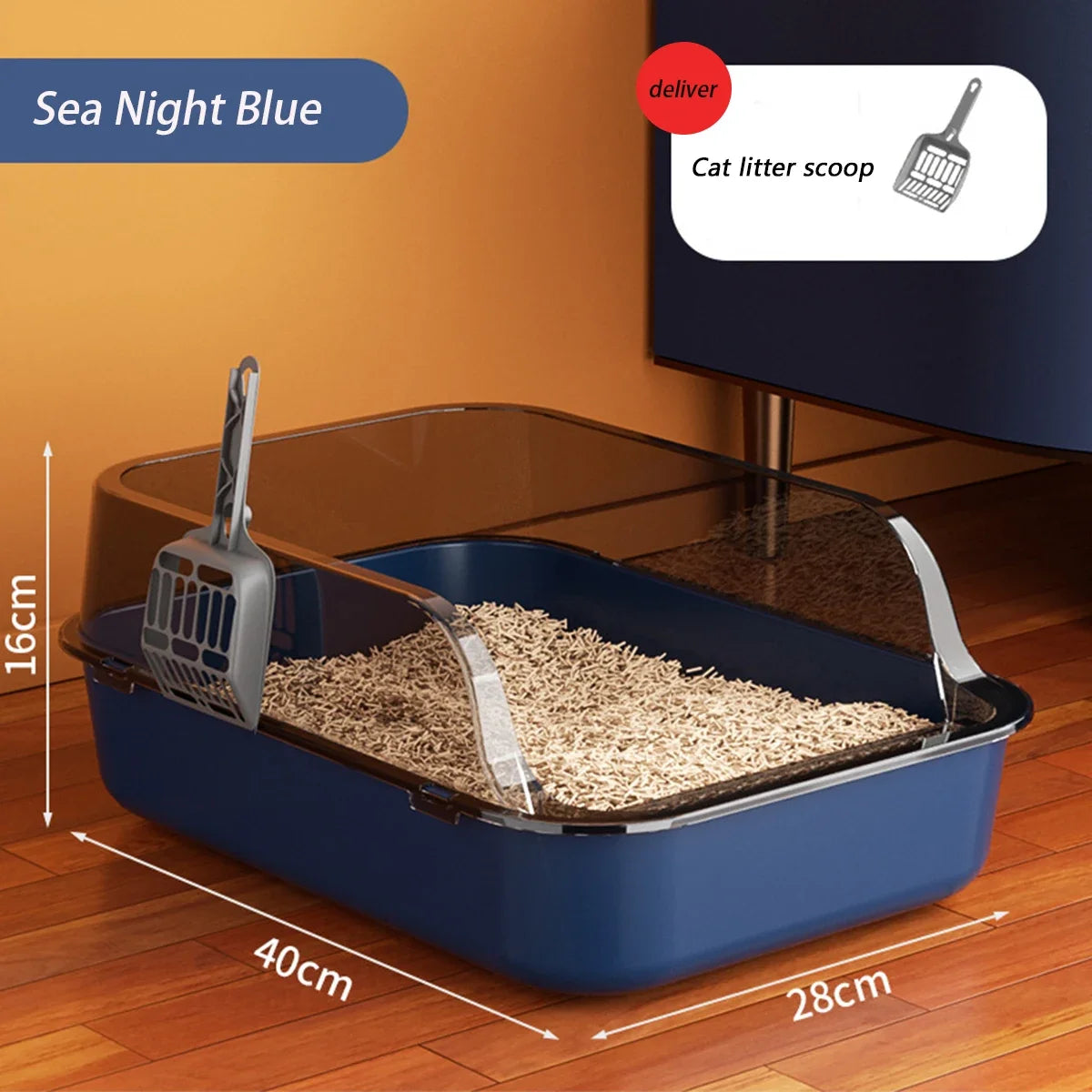 Thickened Cat Litter Box