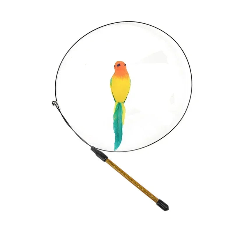 Interactive Peacock Cat Toy