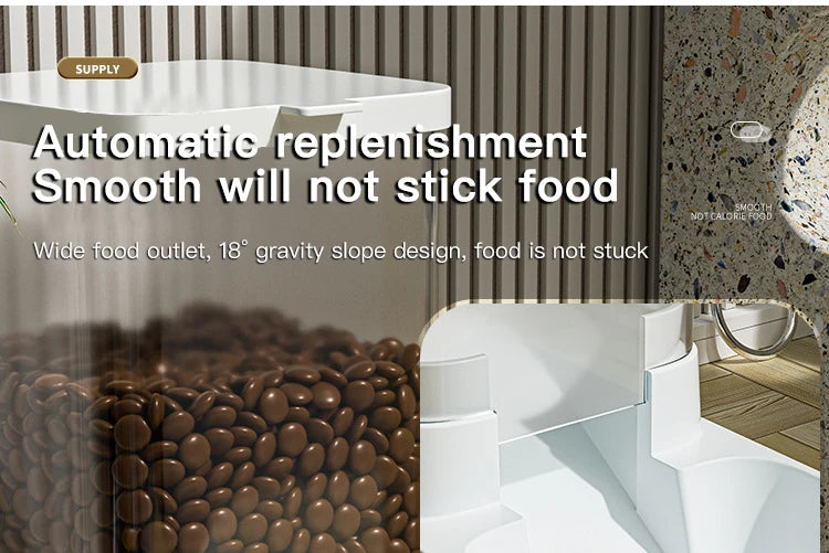Automatic Cat & Dog Feeder with Water Dispenser