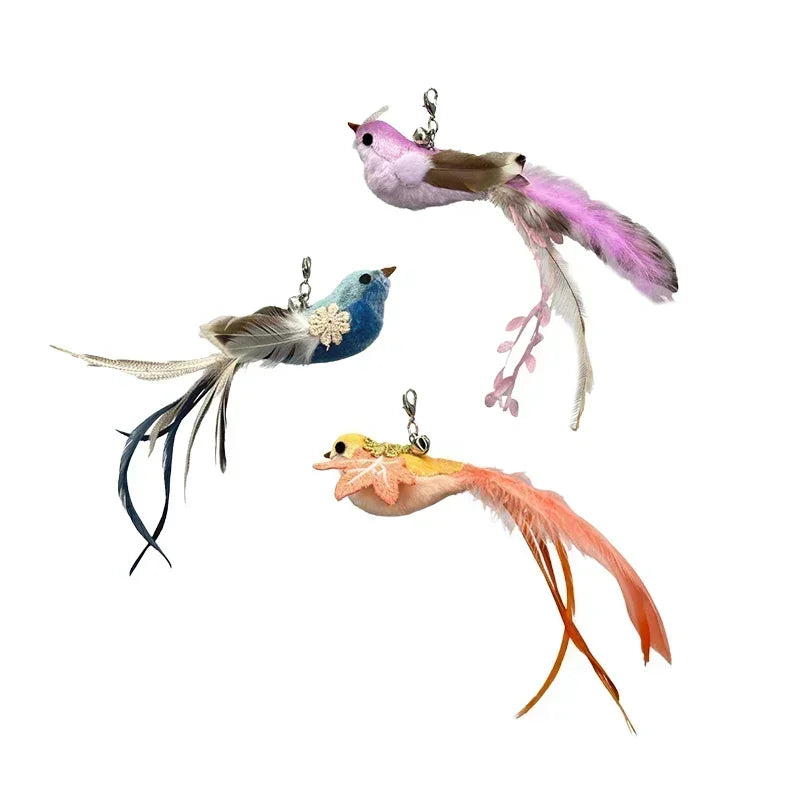 Interactive Peacock Cat Toy