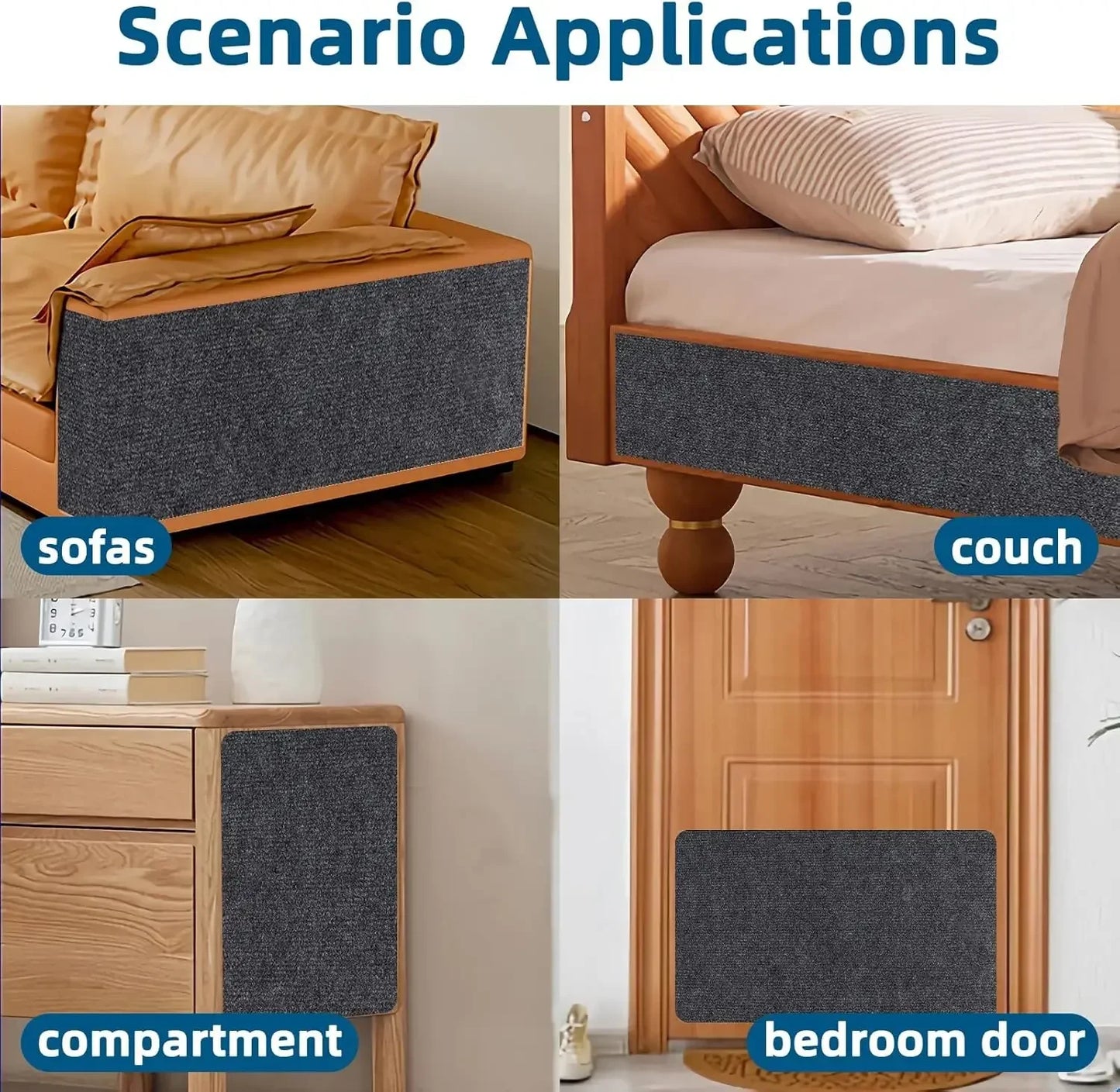 Self-Adhesive Cat Scratcher Mat