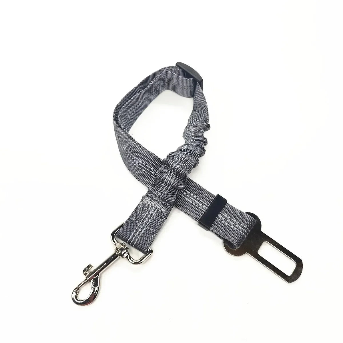 Adjustable Pet Car Seat Belt β Dog & Cat Safety Harness Lead Clip