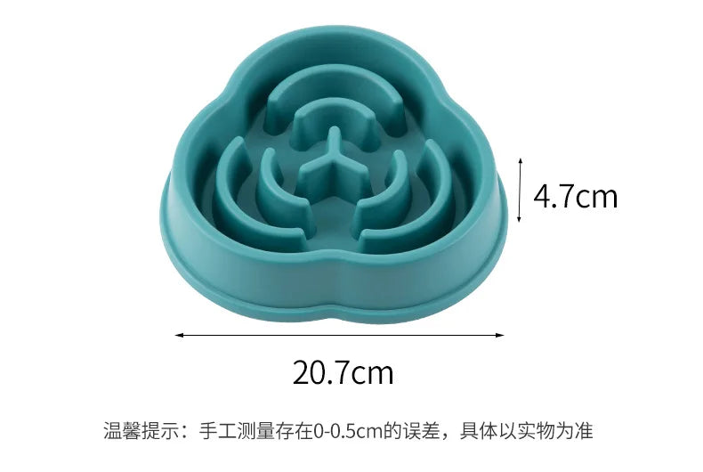 Slow Feed Pet Bowl