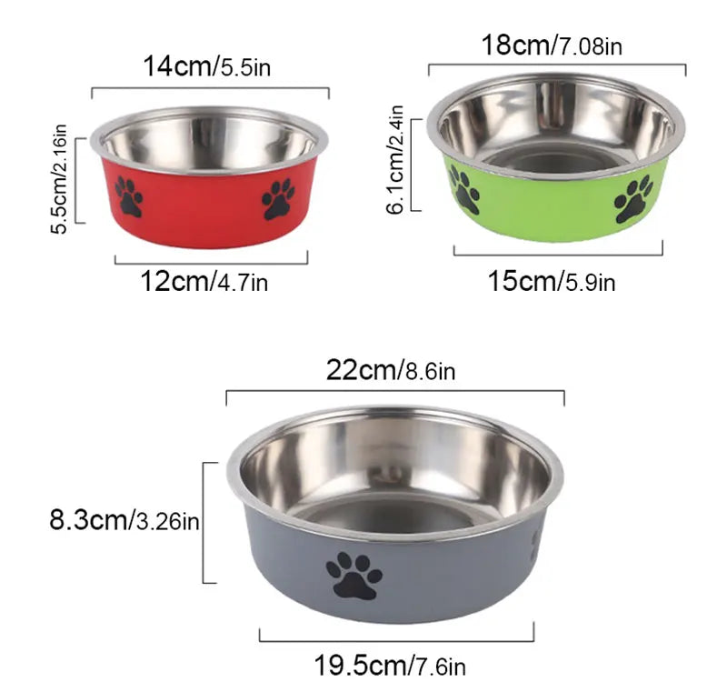 Stainless Steel Pet Bowl
