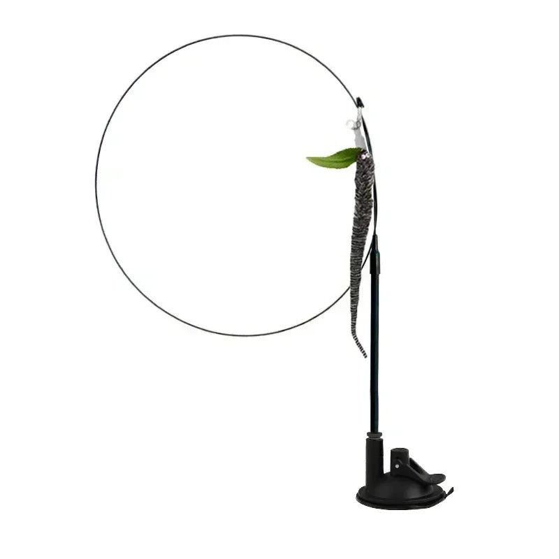 Interactive Peacock Cat Toy