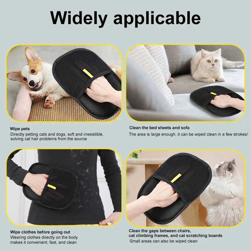 Deshedding Pet Grooming Glove