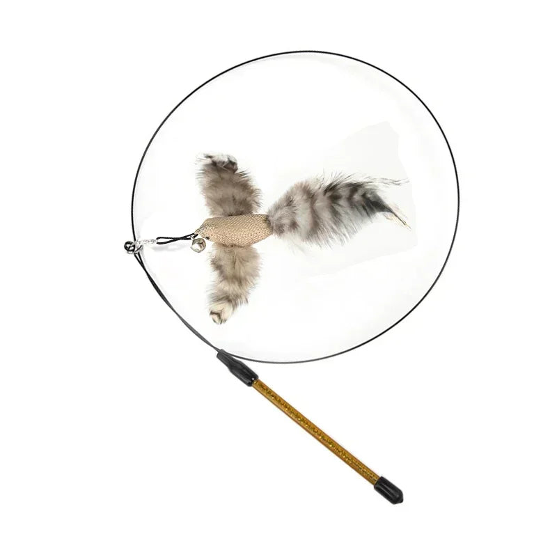 Interactive Peacock Cat Toy