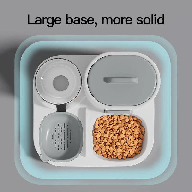 Automatic Gravity Cat Water Dispenser & Feeder – Spill-Proof Large Capacity
