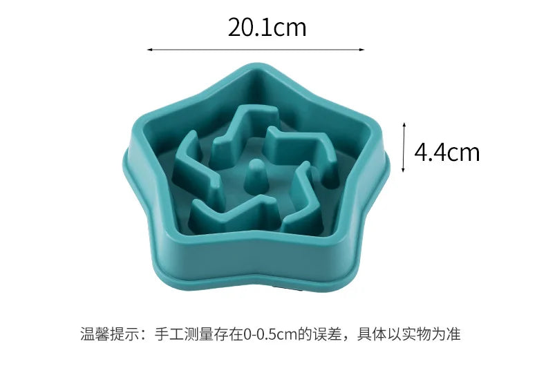 Slow Feed Pet Bowl