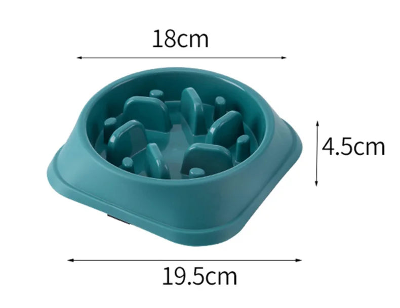 Slow Feed Pet Bowl