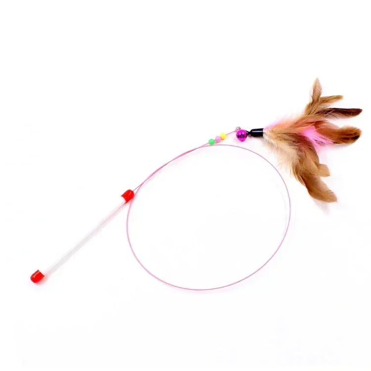 Interactive Peacock Cat Toy