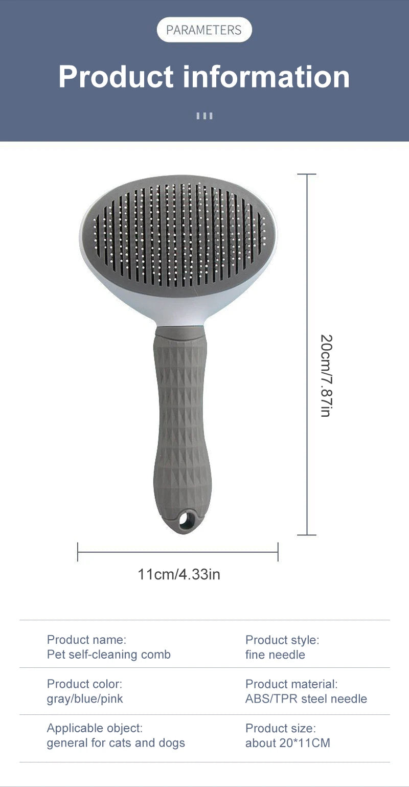 Dog & Cat Hair Remover Brush