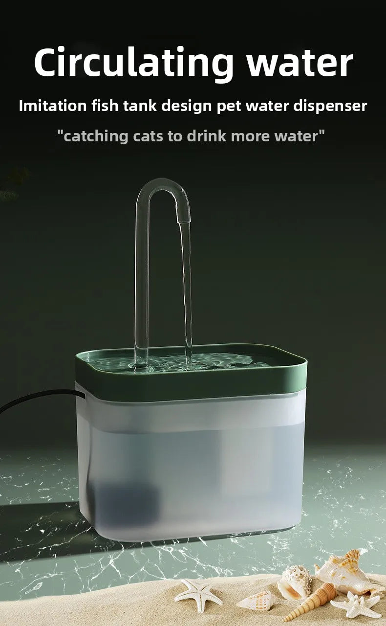 Ultra-Quiet Cat & Dog Water Fountain