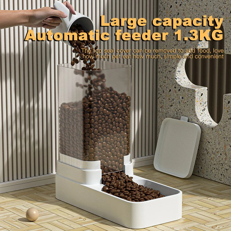 Automatic Cat & Dog Feeder with Water Dispenser