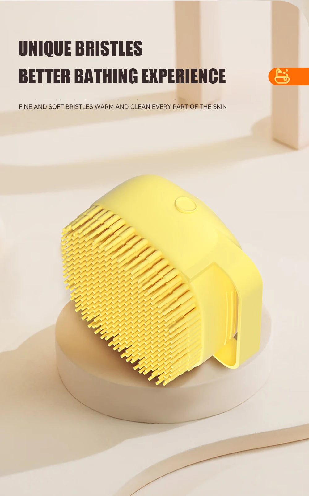 Dog & Cat Bath Brush