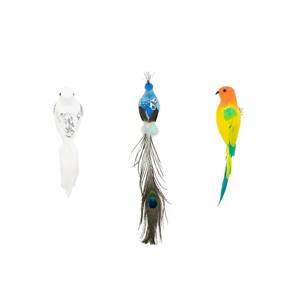 Interactive Peacock Cat Toy