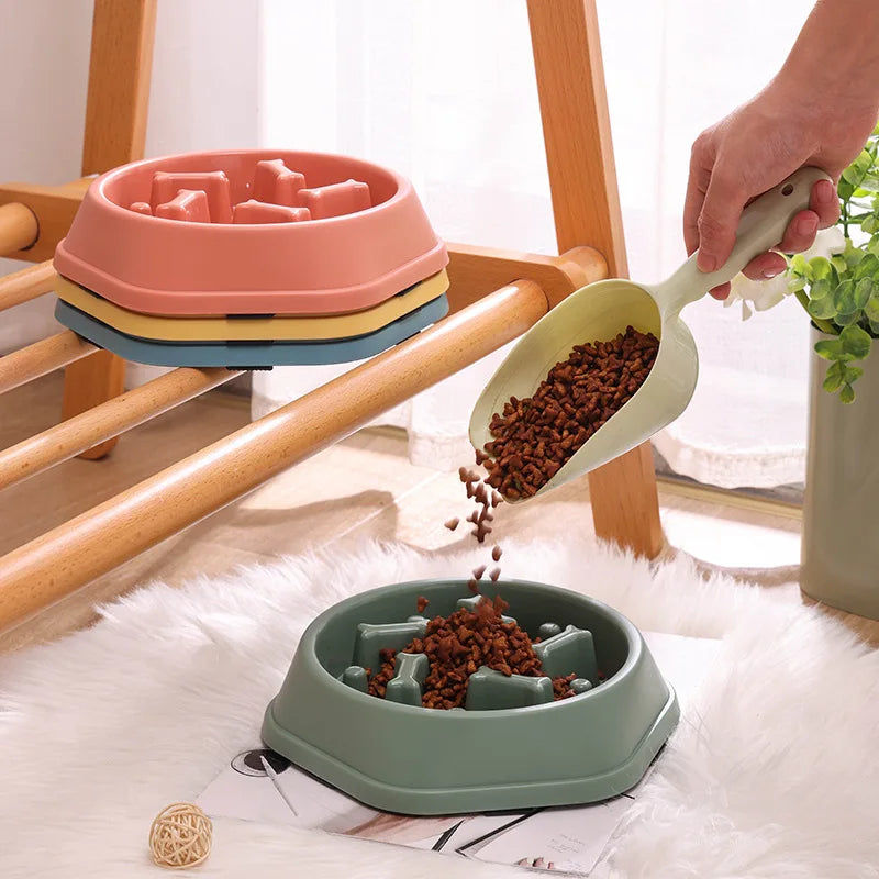 Slow Feed Pet Bowl