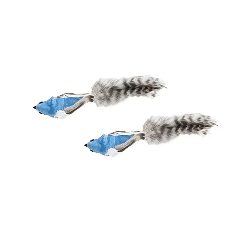 Interactive Peacock Cat Toy