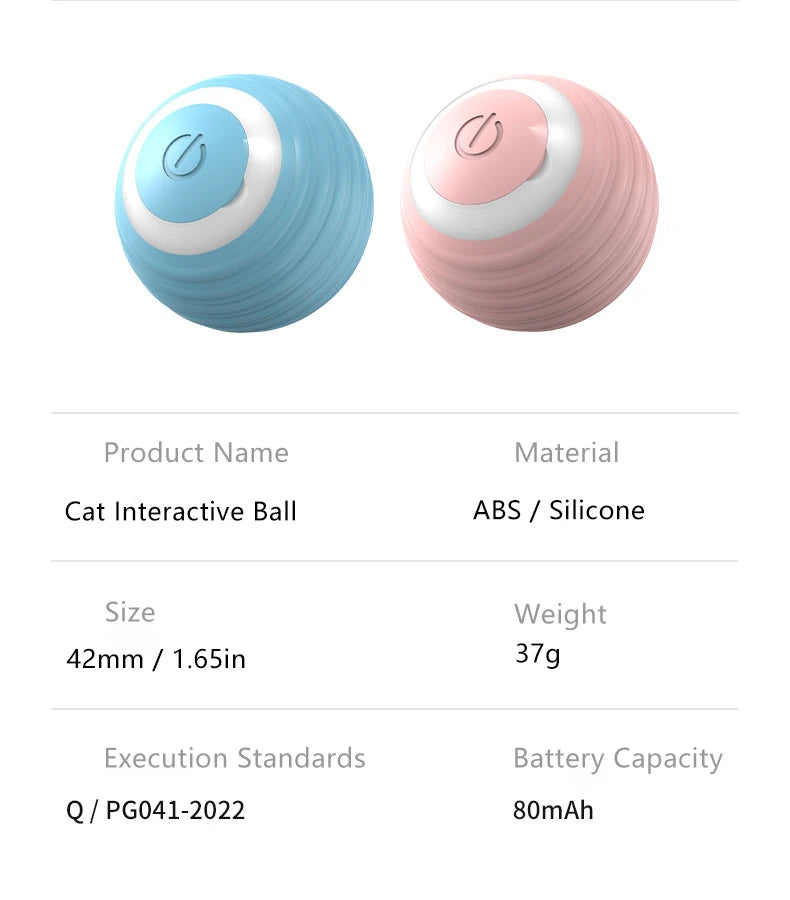 Interactive Cat Ball