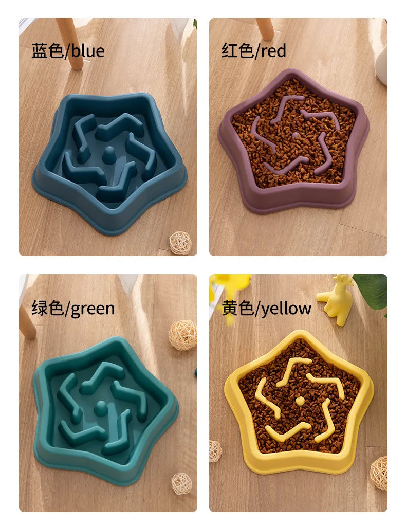 Slow Feed Pet Bowl