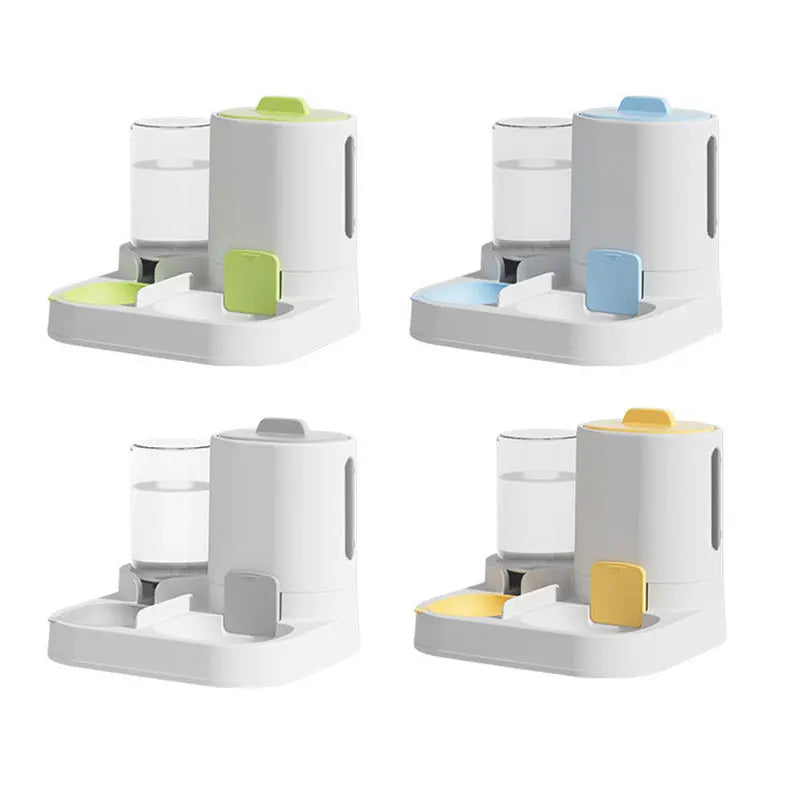 Automatic Gravity Cat Water Dispenser & Feeder – Spill-Proof Large Capacity