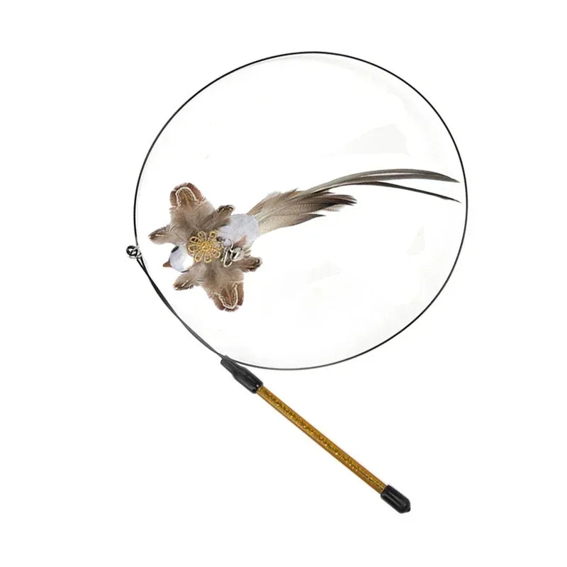 Interactive Peacock Cat Toy