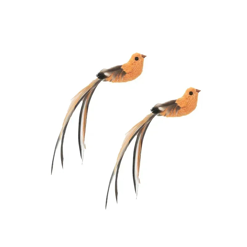 Interactive Peacock Cat Toy