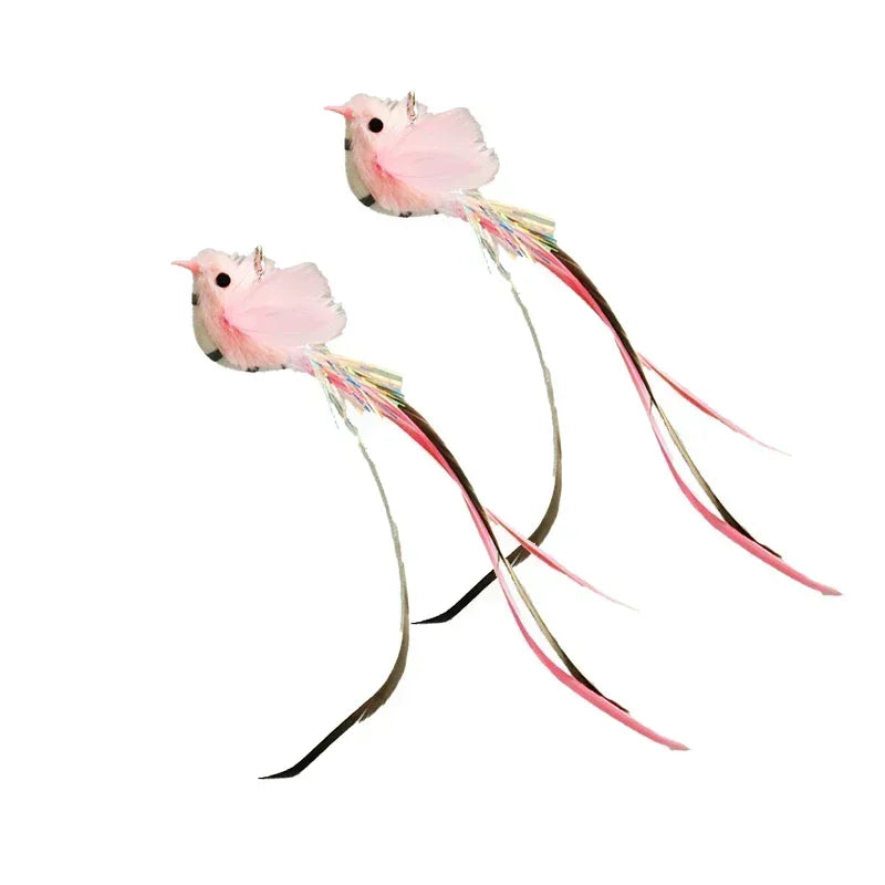 Interactive Peacock Cat Toy