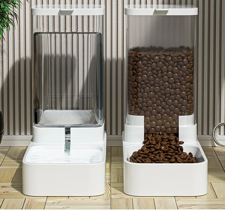 Automatic Cat & Dog Feeder with Water Dispenser
