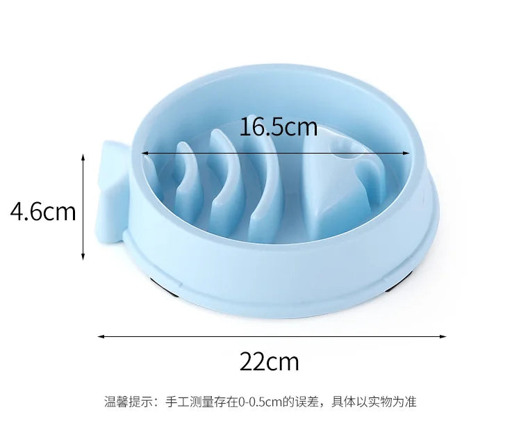 Slow Feed Pet Bowl