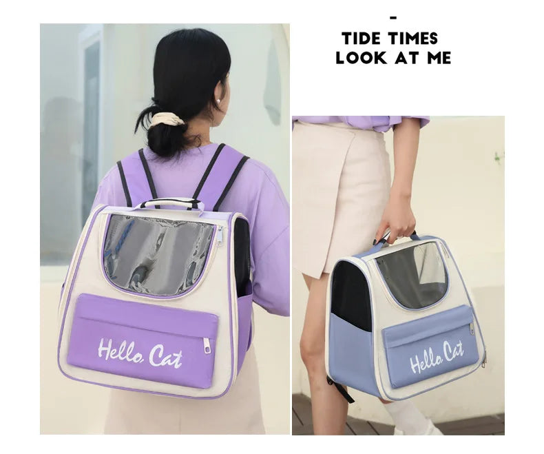 Water-Resistant Pet Backpack
