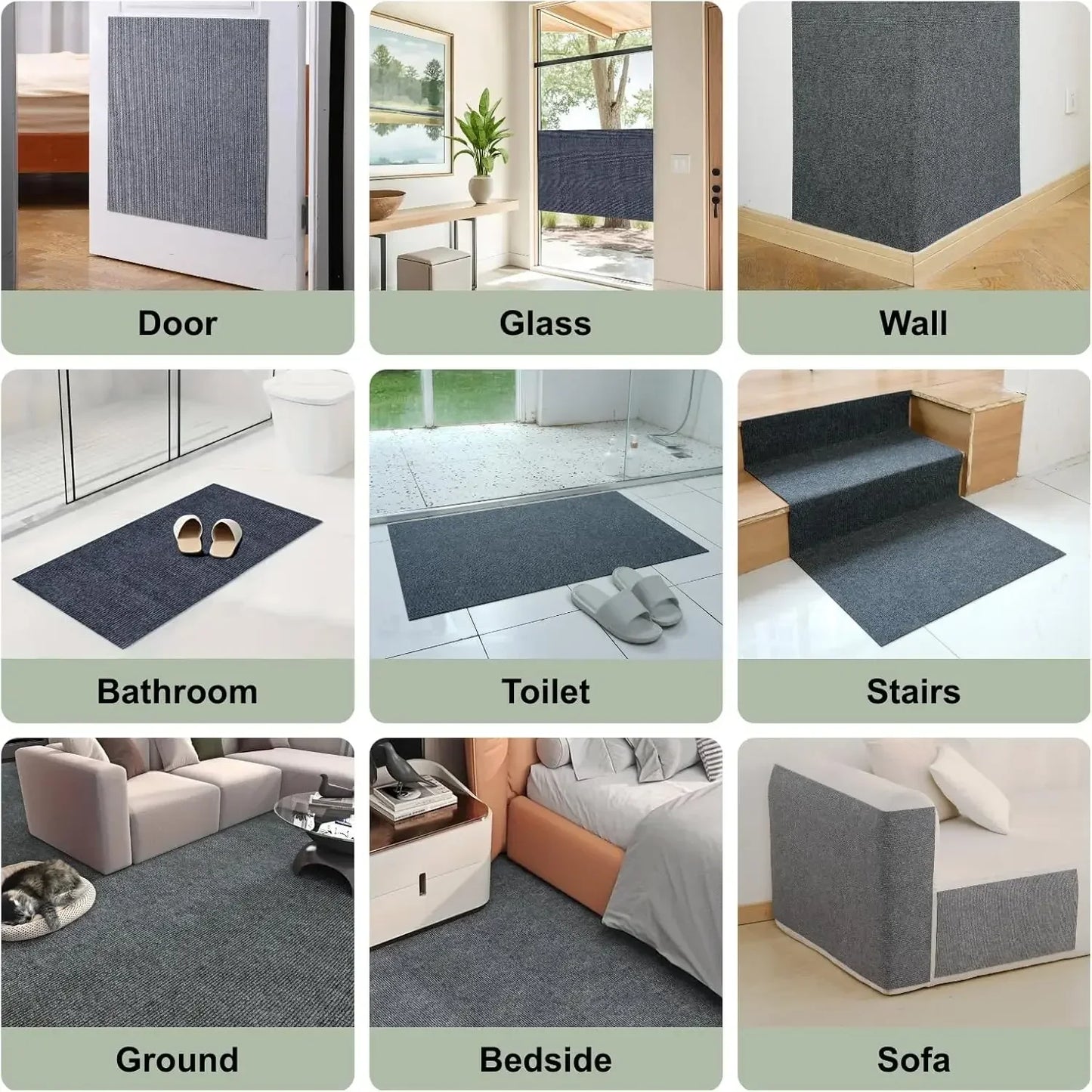 Self-Adhesive Cat Scratcher Mat
