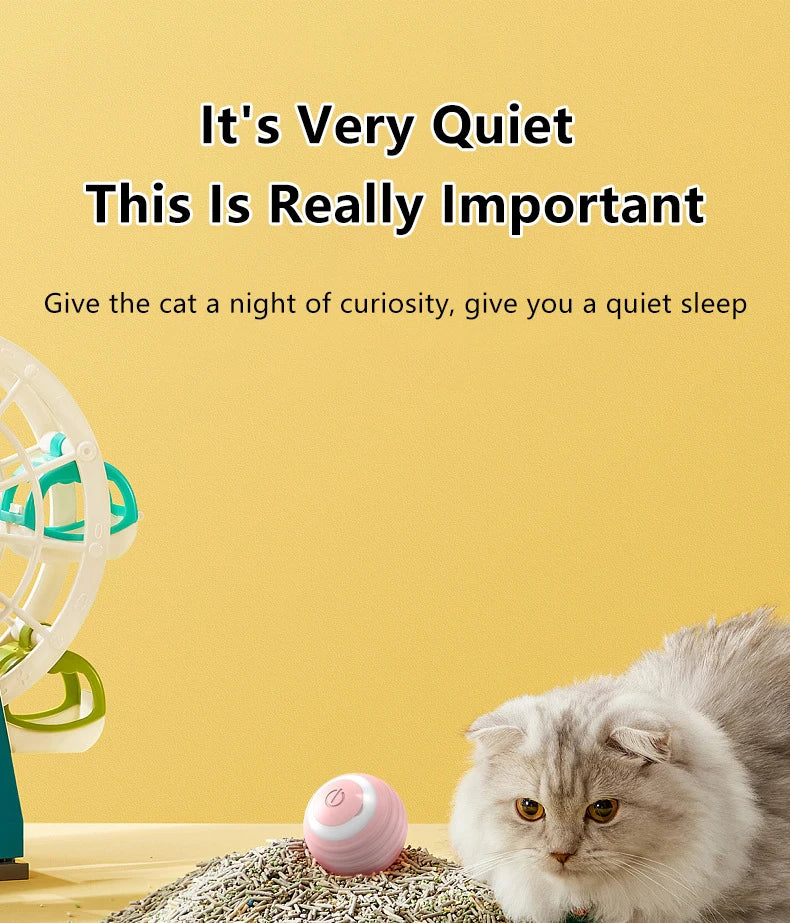 Interactive Cat Ball