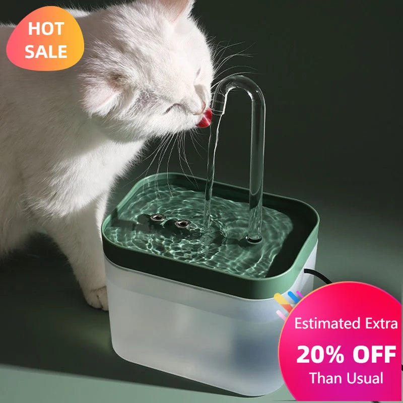 Ultra-Quiet Cat & Dog Water Fountain