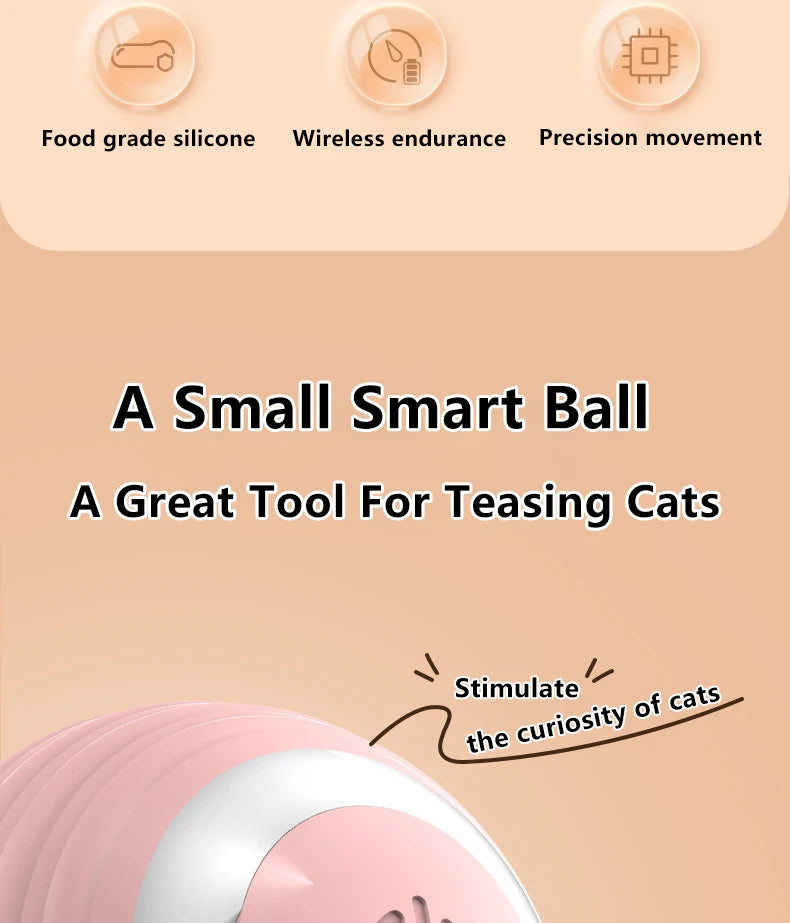 Interactive Cat Ball