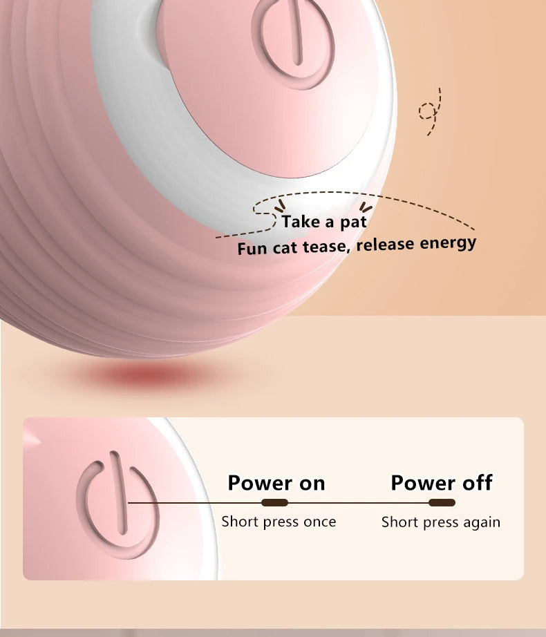 Interactive Cat Ball