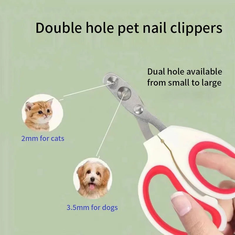 Cat & Dog Nail Clippers – Stainless Steel Grooming Tool