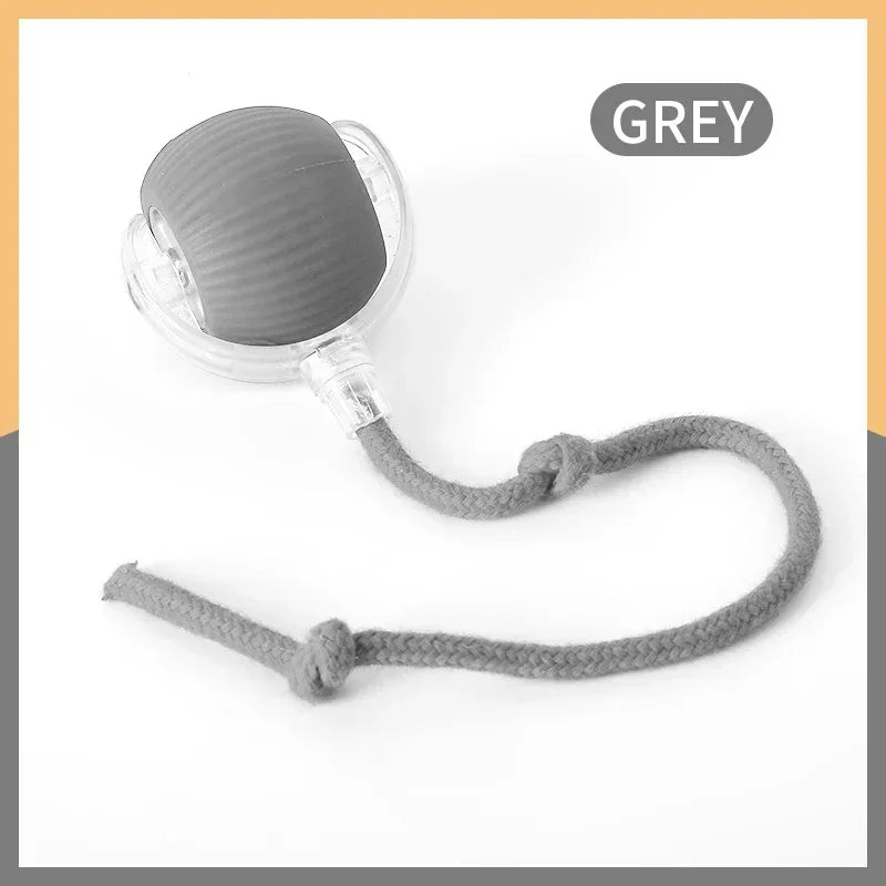 Automatic Rolling Cat Toy – Rechargeable & Tail Flicking