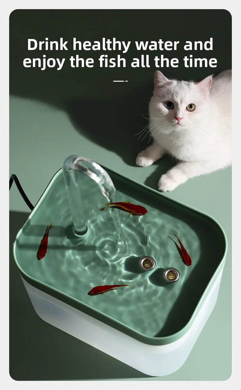 Ultra-Quiet Cat & Dog Water Fountain