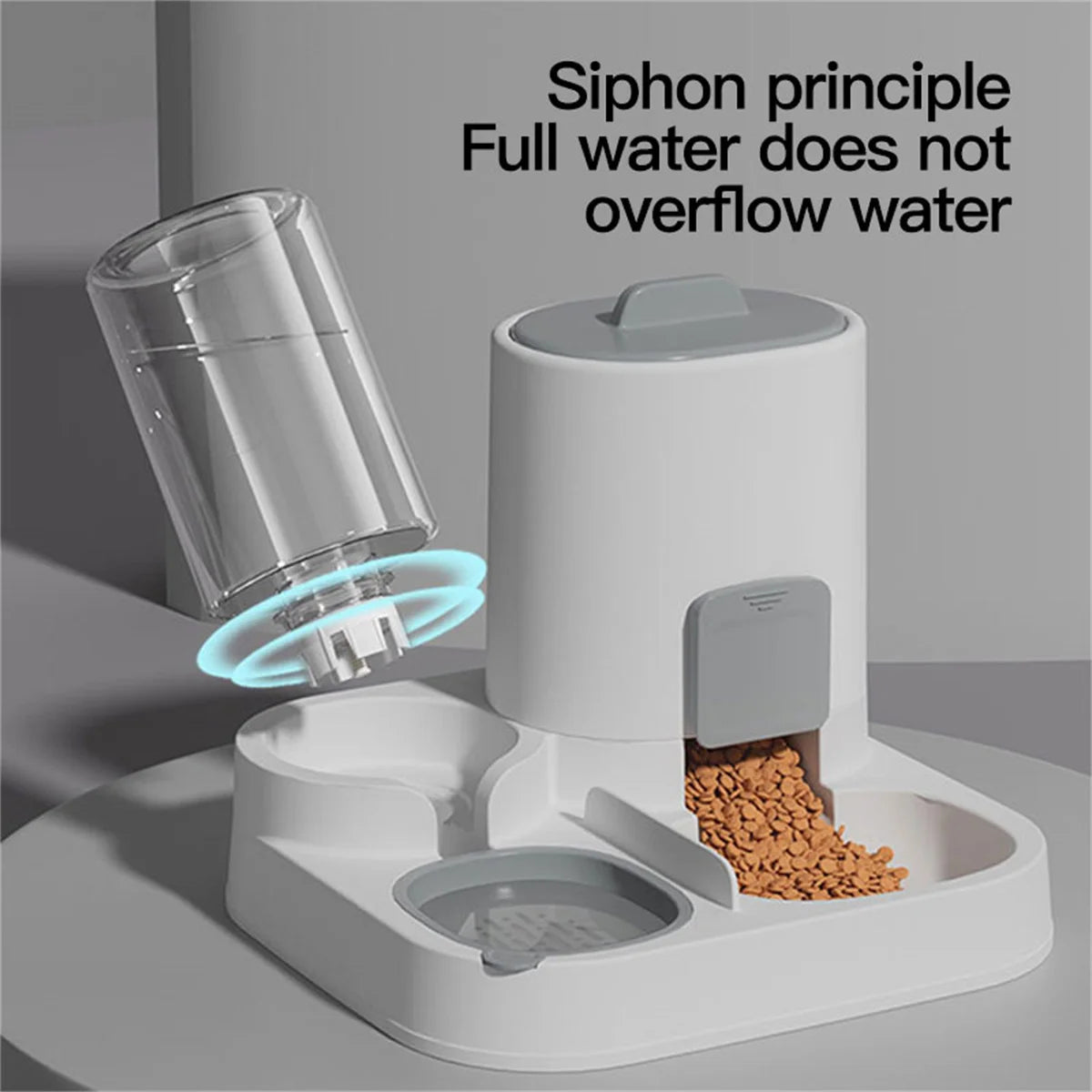Automatic Gravity Cat Water Dispenser & Feeder – Spill-Proof Large Capacity