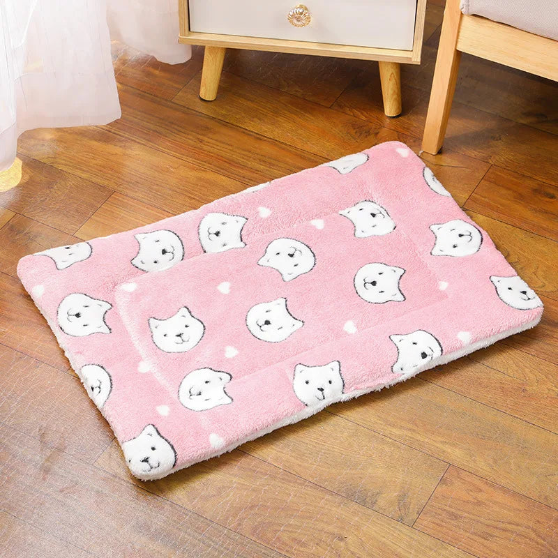 Thick Flannel Cat & Dog Mat