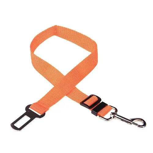 Adjustable Pet Car Seat Belt β Dog & Cat Safety Harness Lead Clip