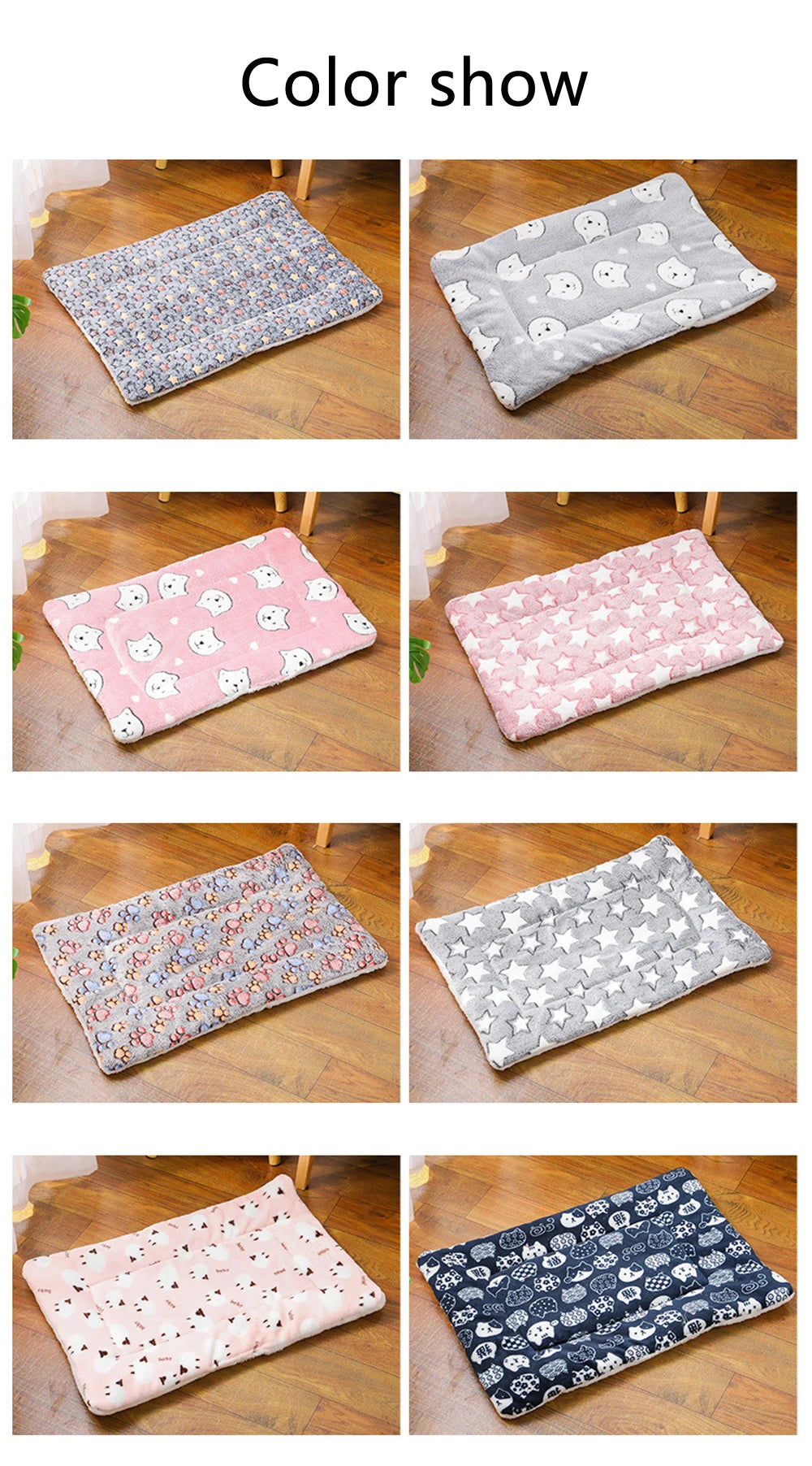 Thick Flannel Cat & Dog Mat