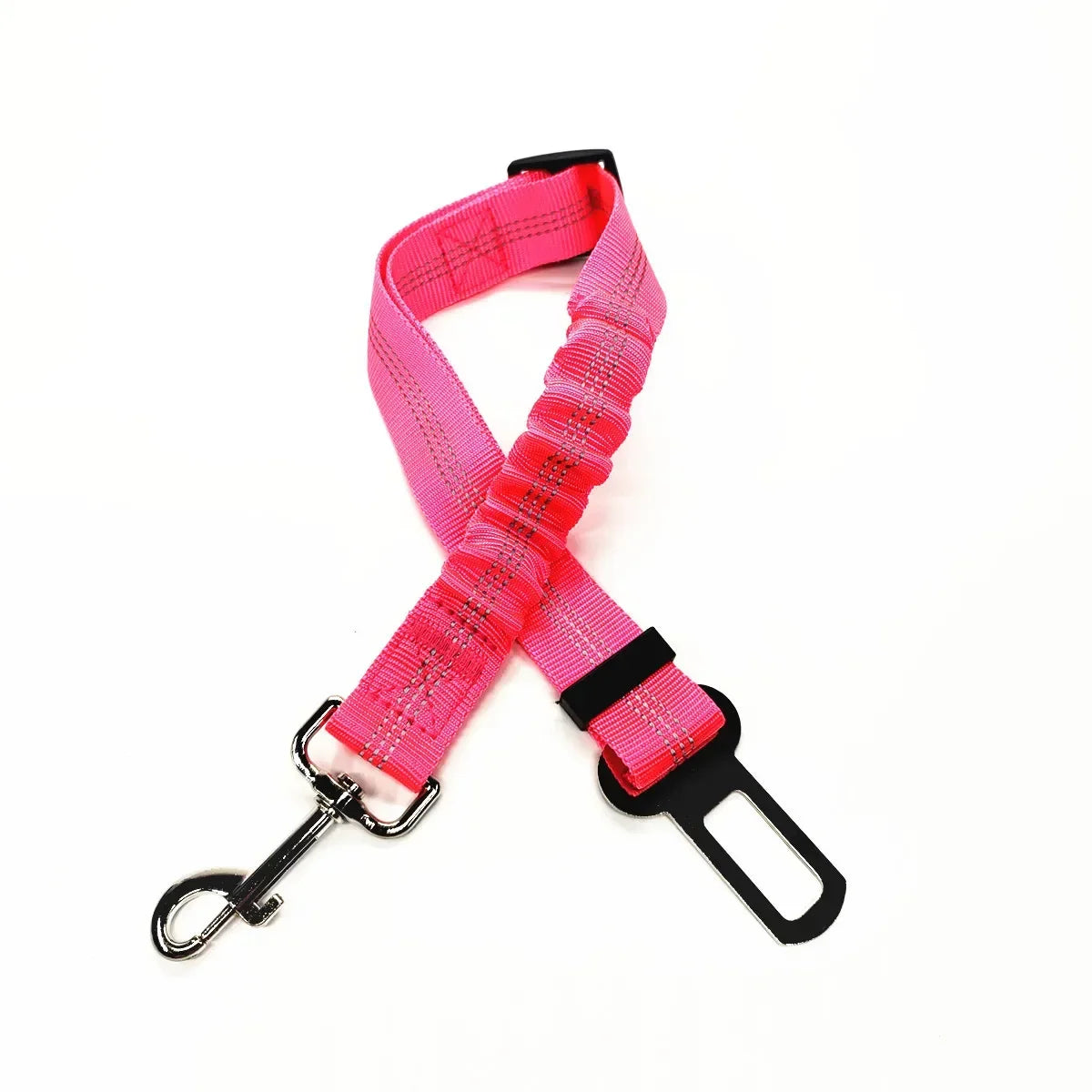 Adjustable Pet Car Seat Belt – Dog & Cat Safety Harness Lead Clip