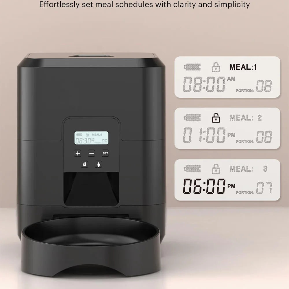 Automatic Cat & Dog Feeder – Smart Timed Food Dispenser