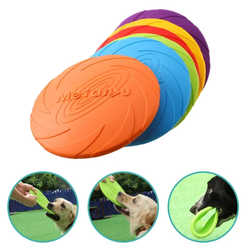 Durable Silicone Dog Flying Disc 🐶🛸
