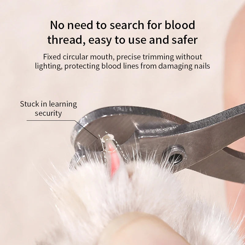Cat & Dog Nail Clippers – Stainless Steel Grooming Tool