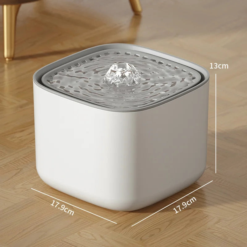 3L Automatic Cat Water Fountain – USB, Quiet & Filtered
